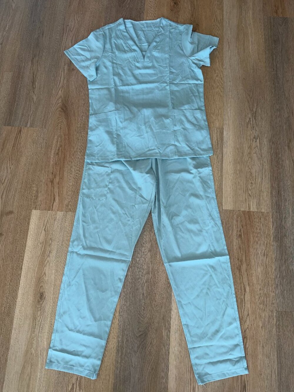 Women's Teal Scrub Set - Size Medium
